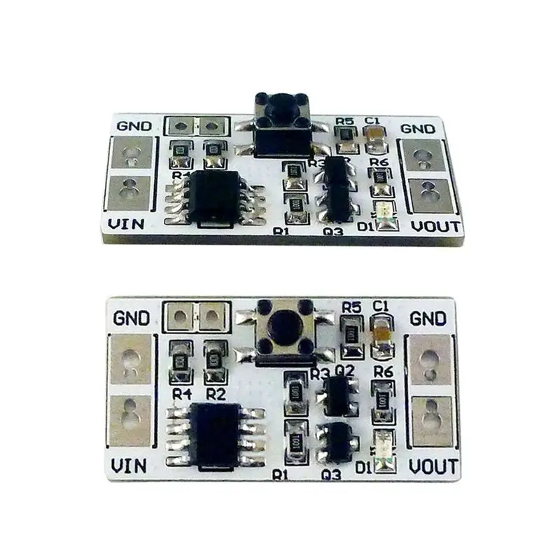 AY14 -SL92B02 DC 3-20V 5A Bistable Self-Locking Switch Module LED Driver Controller Relay Touch Electronic Board