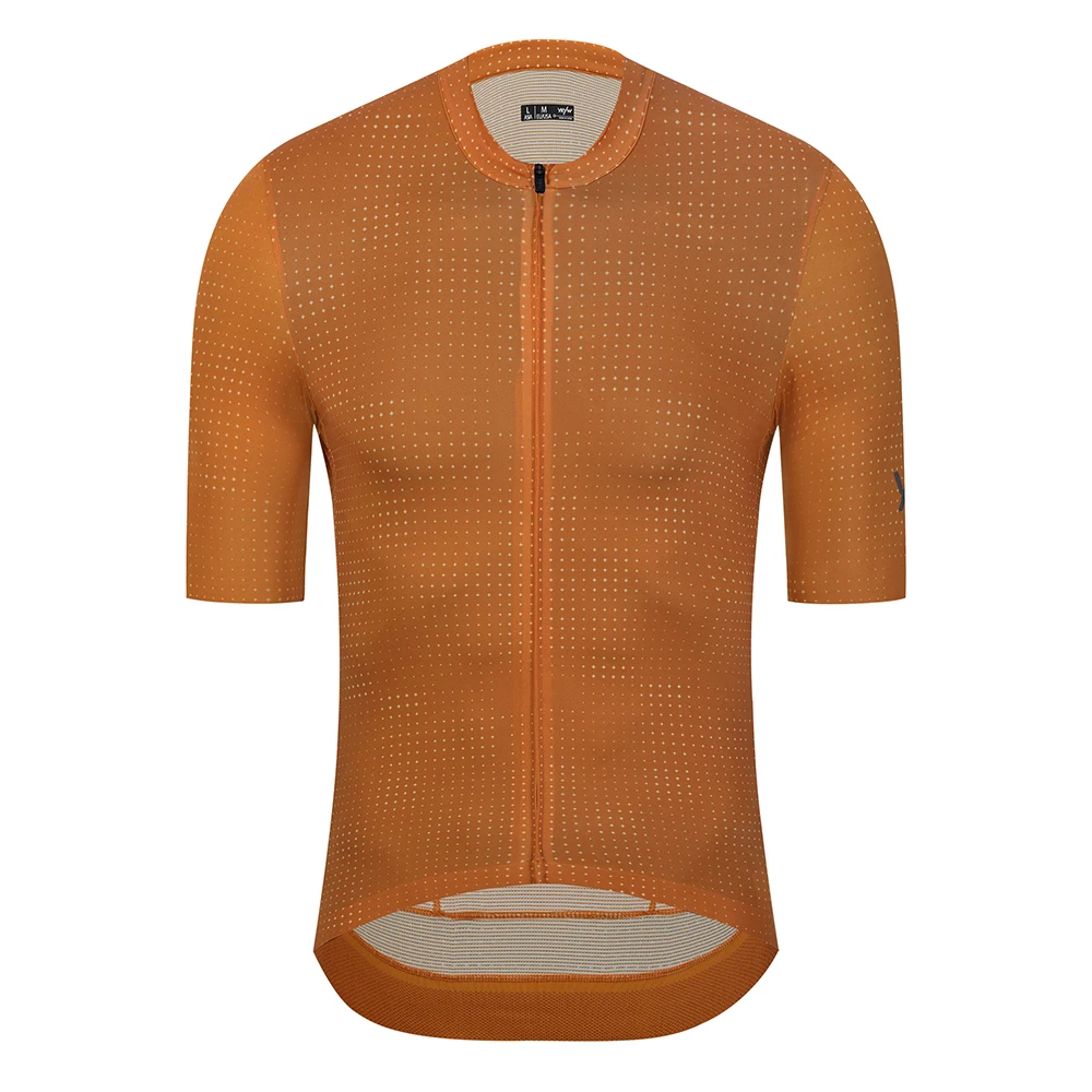 YKYWBIKE UPF 50+ Herren Kurzarm-Radtrikot Nahtloses Rennrad-Shirt Fahrrad MTB Langarm-Radkleidung Atmungsaktiv – Detail 18