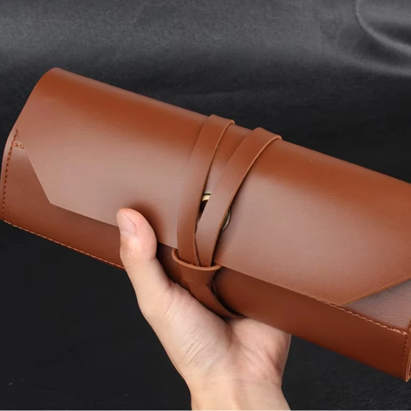 多機能ツール収納袋リールキットハンドバッグ彫刻ナイフ革ツールバッグ木工ツール収納ボックスロールアップポーチ