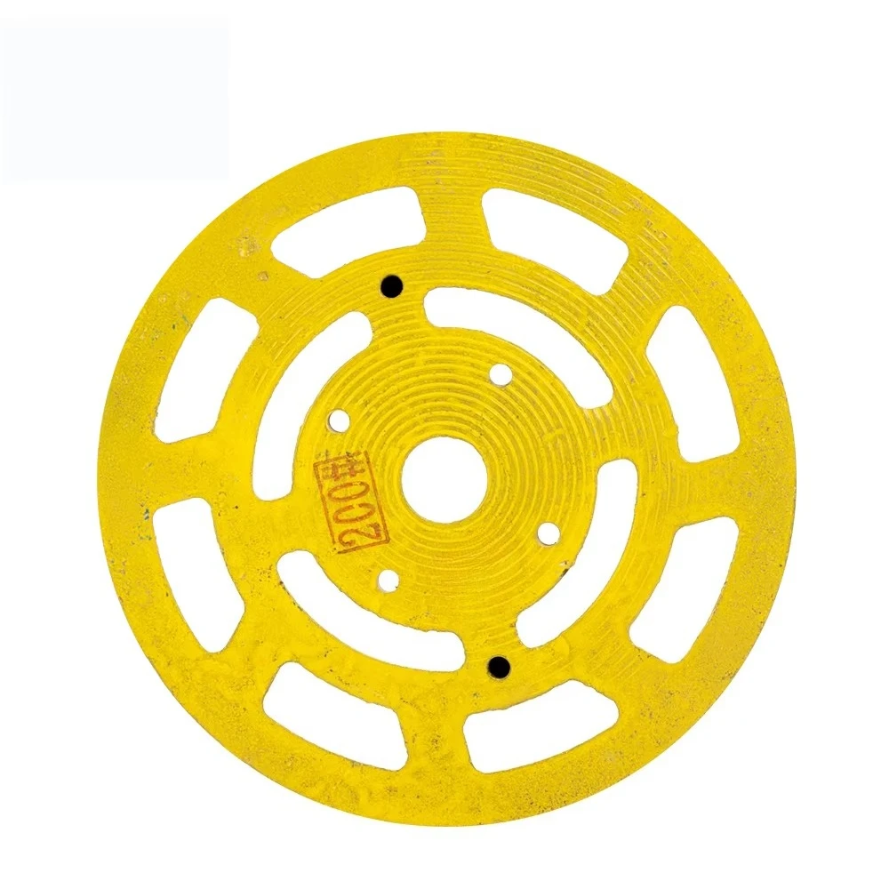 200mm 8 Inch Metal Bond Diamond Grinding Plate Polishing Disc for Granite Stone