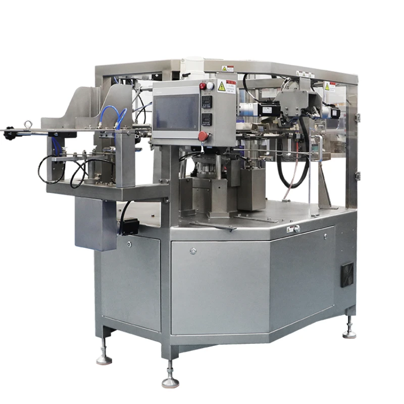 Automatic rotary packaging machine bag feeding type self-supporting bag packaging machine Automatic prefabricated bag