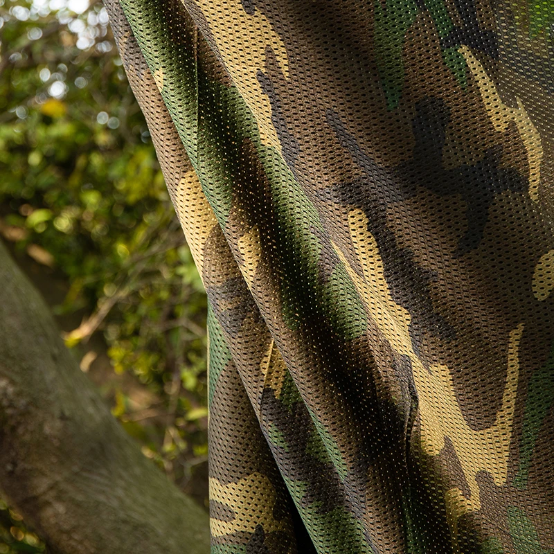 300D Single Camouflage Mesh Fabric Cloth Shade Net Camo-net Garden Home Decoration Fence Outdoor Shade 1.5M Wide Awning Cover
