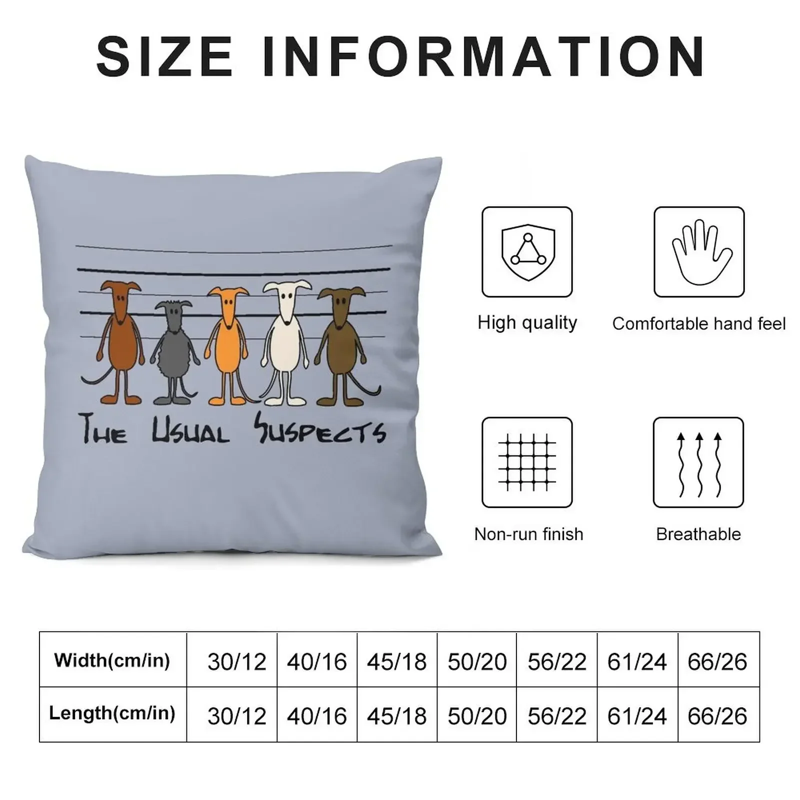 The usual suspects Throw Pillow Sofa Decorative Covers home decor items Decorative pillowcase pillow