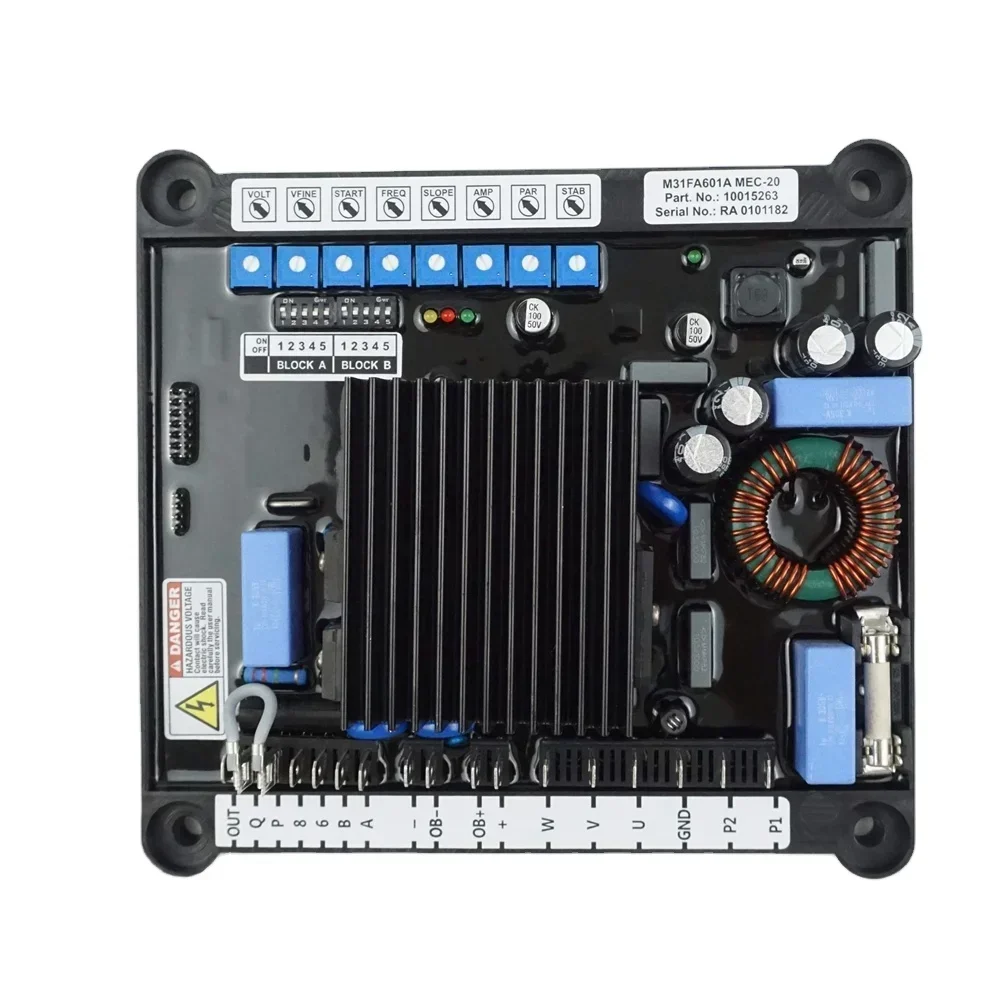 

2025 Hot sales Diesel Generator Automatic Voltage Regulation Exciter Module AVR Controller M31FA600A
