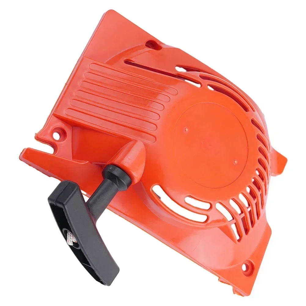 Orange Recoil Starter Plastic SX62 62cc Accessory Chainsaws DMC6200CS 62cc Easy installation Useful Convenient