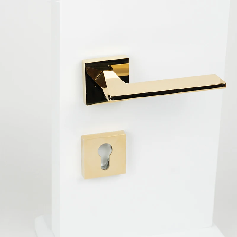 

VERQNI MANIGLIE & ACCESSORI HPF377 Современный роскошный комплект дверных замков из цинкового сплава с PVD-золотой, антикоррозийный интерьер для комнаты