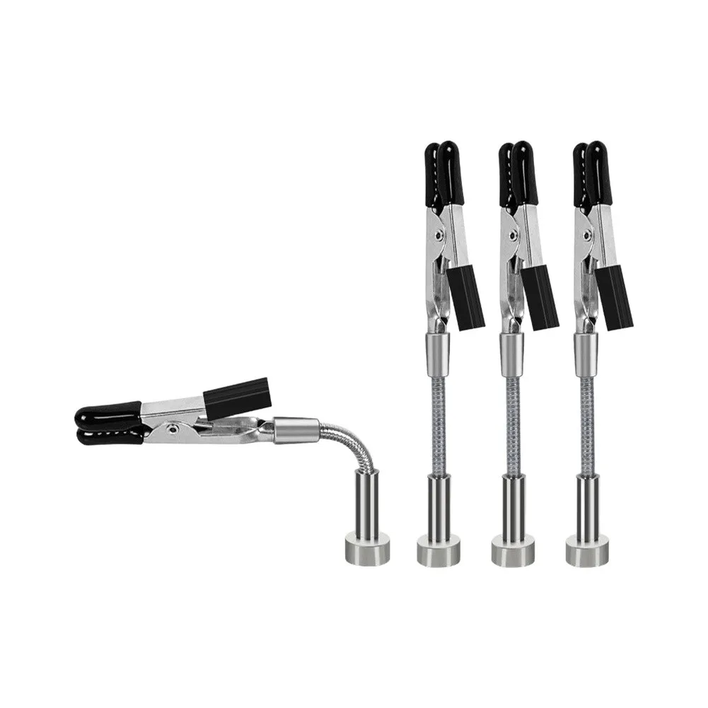 For Workshop Use 90 100mm Soldering Helping Hands Rotating Crocodile Clips Delicate Item Holder 360 Degree Rotation