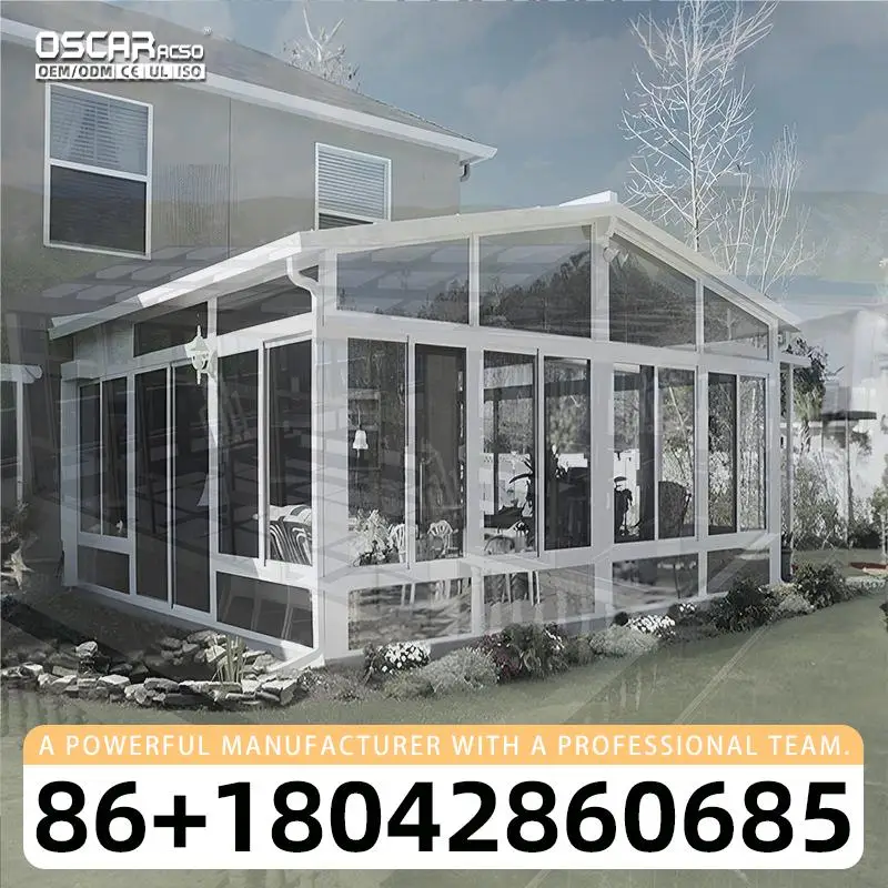 

Remove Brand & Violation Words Modern Simple Glass Structure Steel Aluminum Components for Park Patio Bedroom Exterior Living Ro