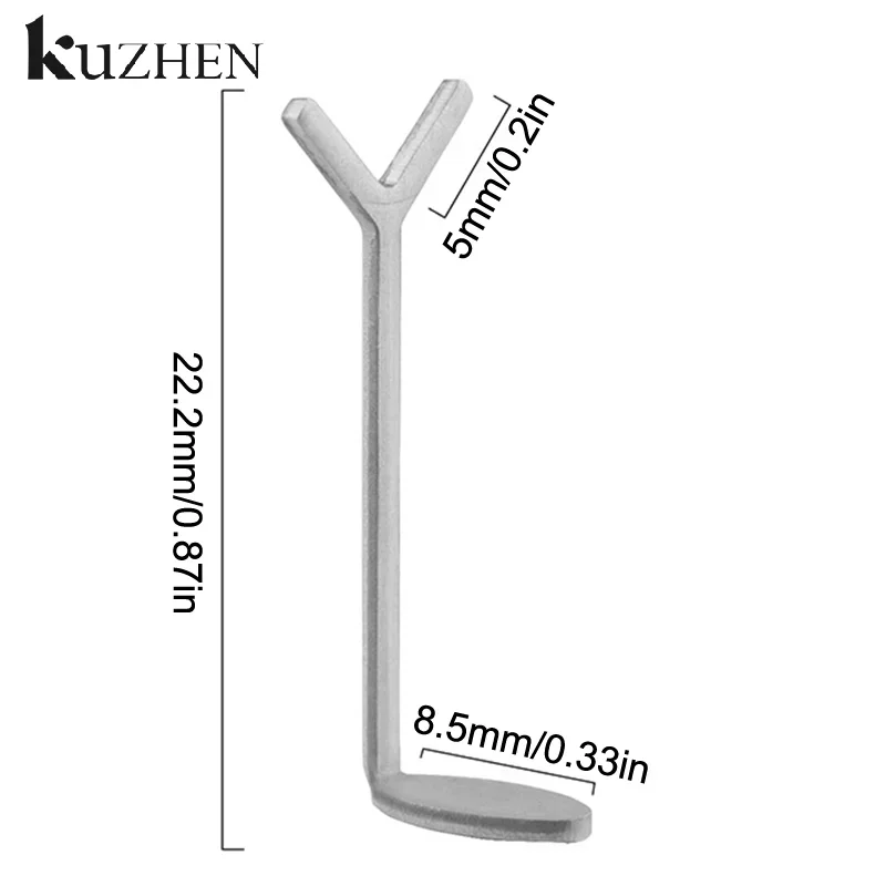 Herramientas de alambre de palo magnético para uñas en forma de Y para crear formas de corazón y lingote en las uñas amor corazón ojo de gato imán para uñas accesorios de arte