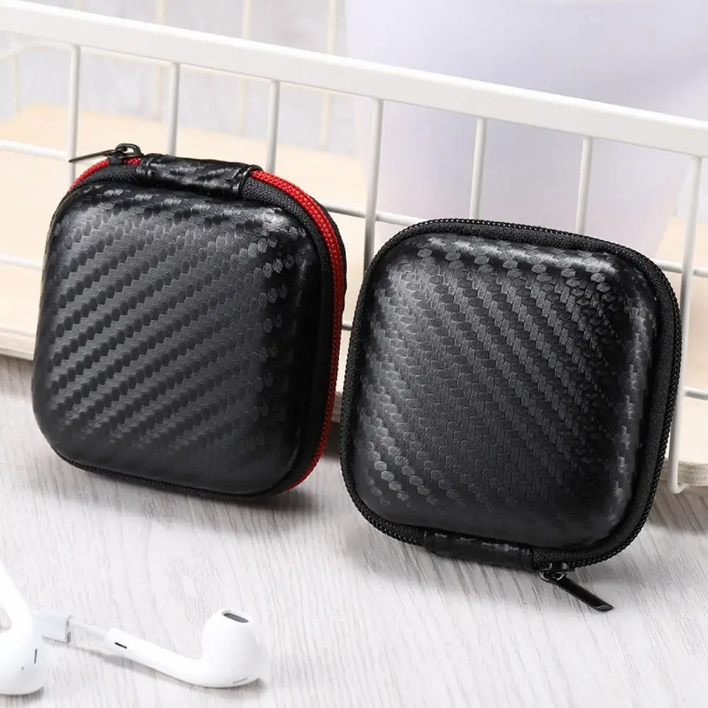 Practical Portable COB LED Storage Case Compression Resistant Square Zipper Bag Mini Work Light Storage Box