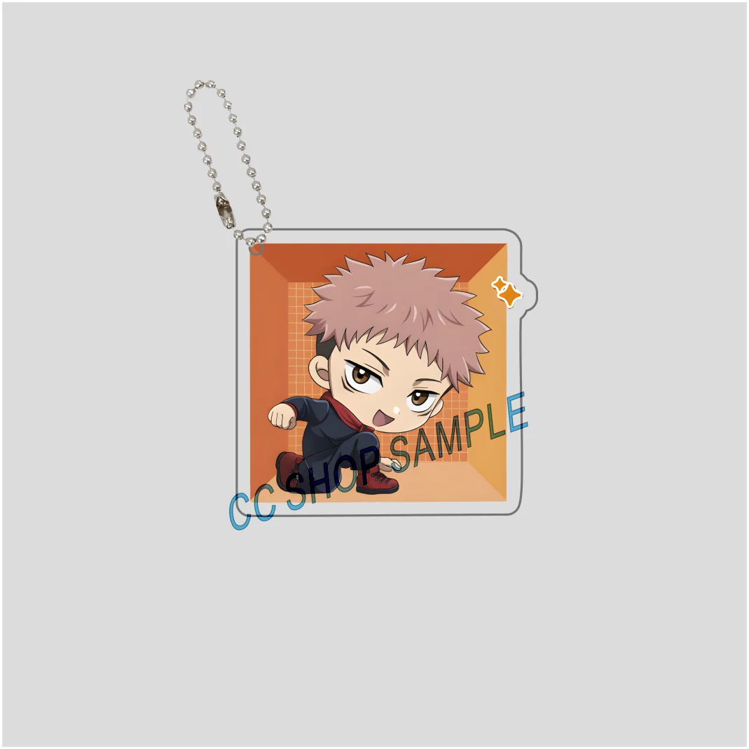 Anime JK Box Petit Chibi Series 6CM Acrylic Keychain Yuji Megumi Satoru Bag Pendant Collection Merchandise Key Holder Gift JJK
