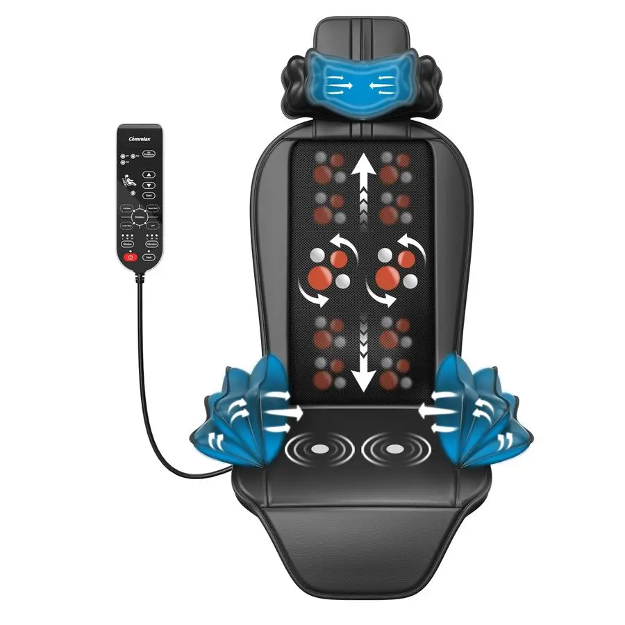 

Massage Cushion with Heat,Kneading Massager with Vibration,Seat Massager for Office