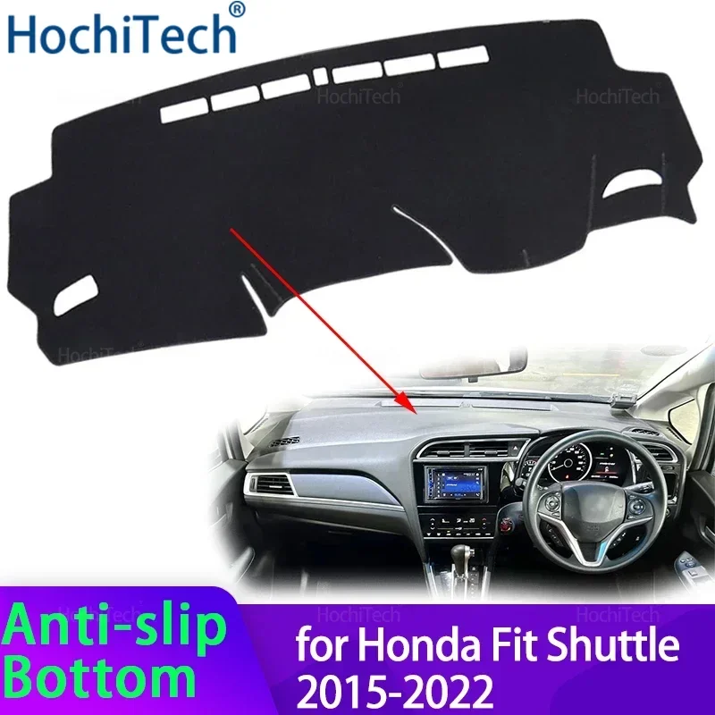 Armaturenbrett-Abdeckung, Armaturenbrett-Matte, Teppich-Pad, Schattenumhang, Decke, Autozubehör, Armaturenbrett-Abdeckung für Honda Fit Shuttle 2015–2022