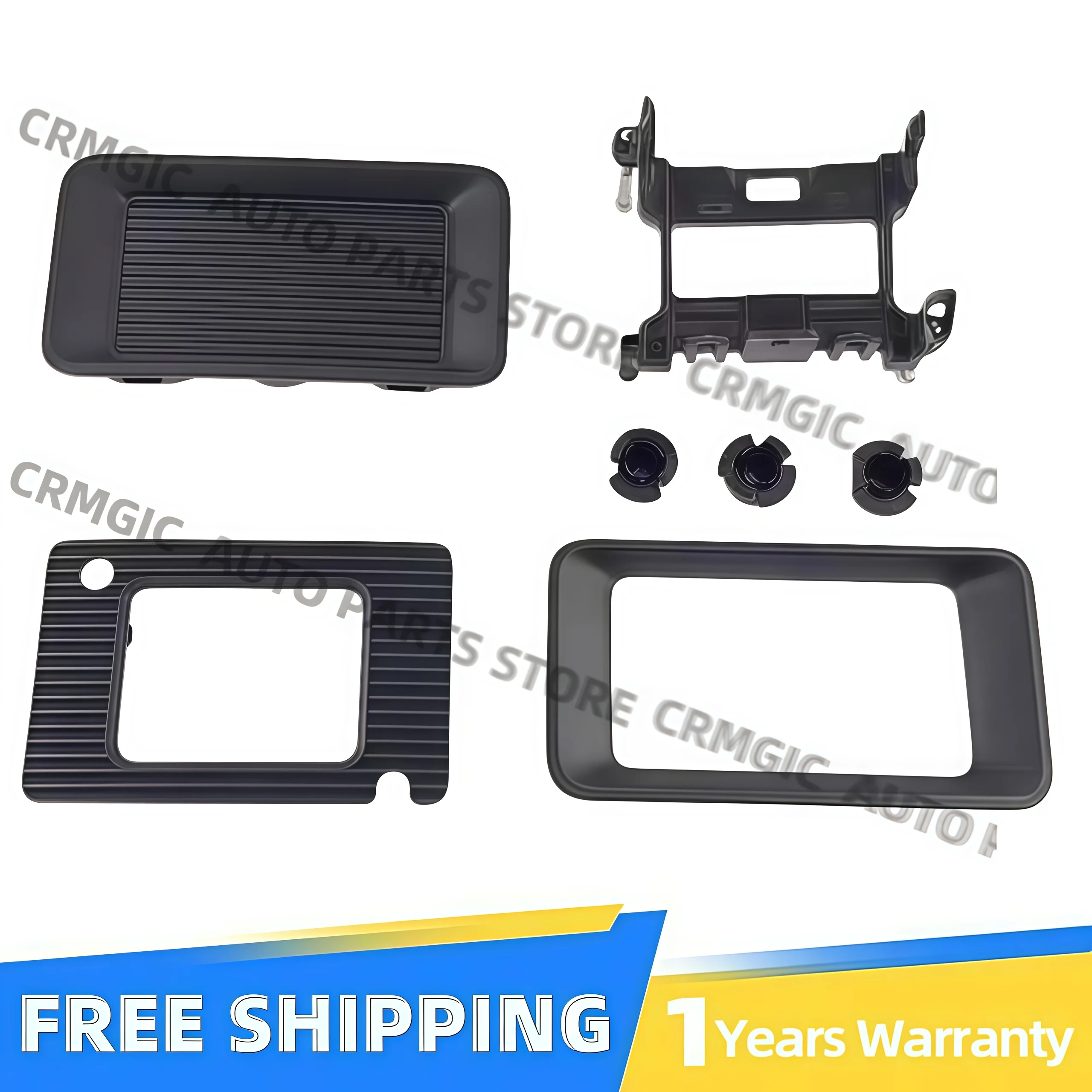 Car Front Bumper Lower Grille Adaptive Cruise Module Cover Frame ACC Radar Cap Bracket For Changan CS75 PLUS 2020-2021