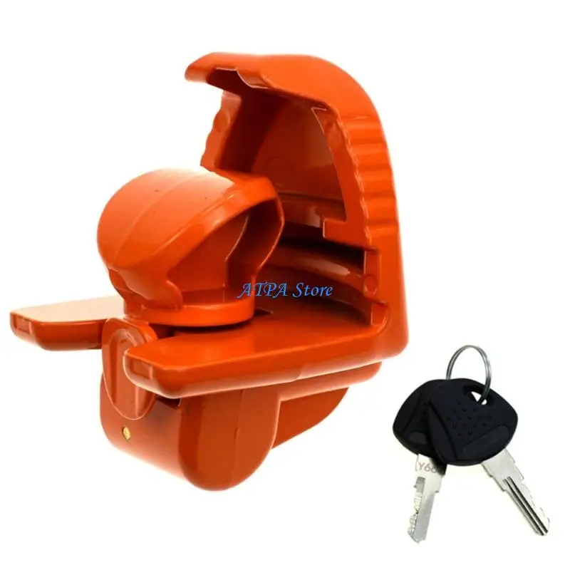 

U13C Improved Safety Trailer Ball Cover Lock Anti Rust Design For Caravans Commercial Vehicles Travel Mobile Home And Campers