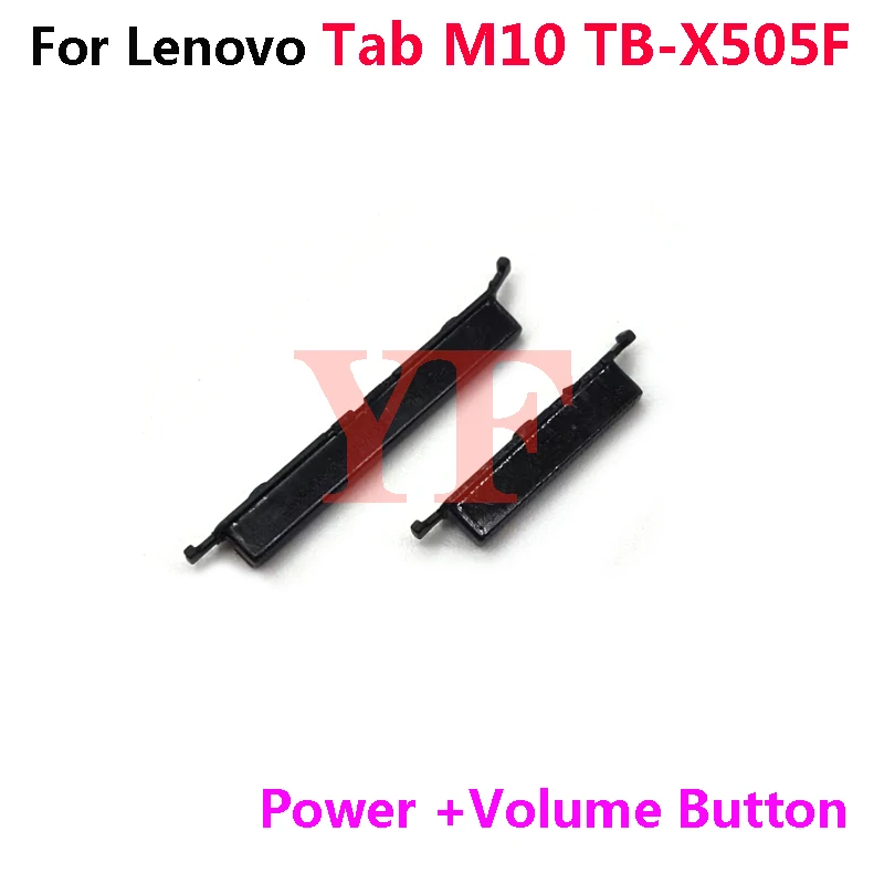 1Set Power Volume Button For Lenovo Tab M10 TB-X505F TB X505M TB-X505L X505 Power ON OFF Volume Up Down Side Button Key