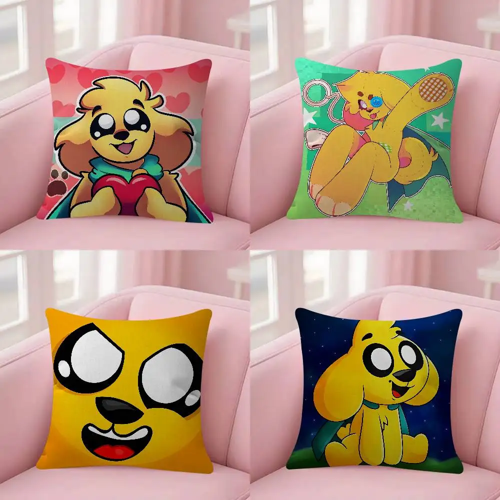 Cartoon M-MIKE C-CRACK Mini 45*45cm Cushion Cover Pillow Cover Decor Pillowcase Home Pillowcase For Couch Pillow