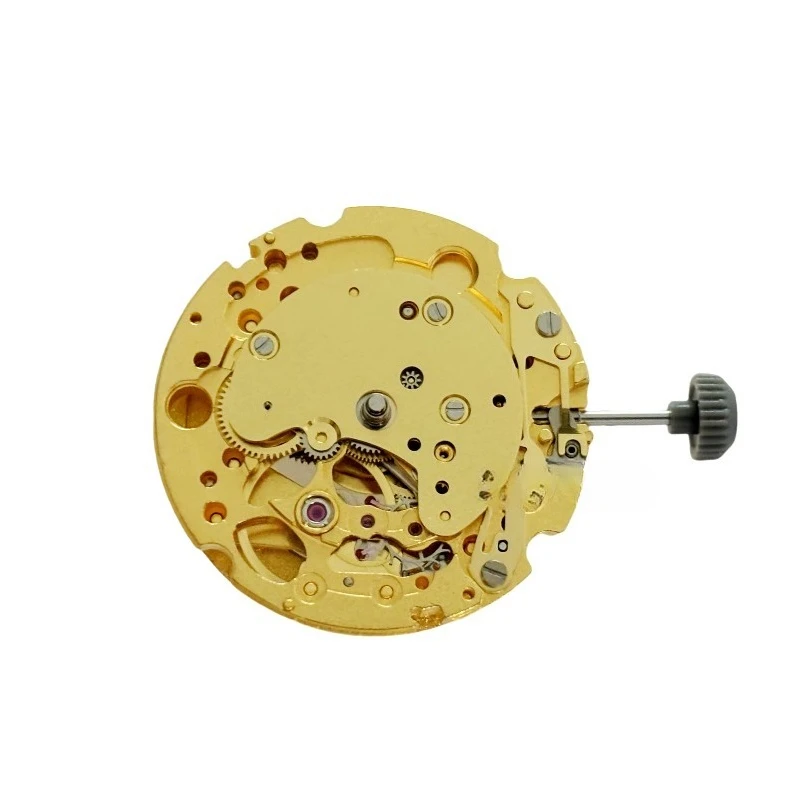 Watch Movement for 82S7 Movement 4 hands 4.5 digits Small Seconds 9 o'clock 24 hours