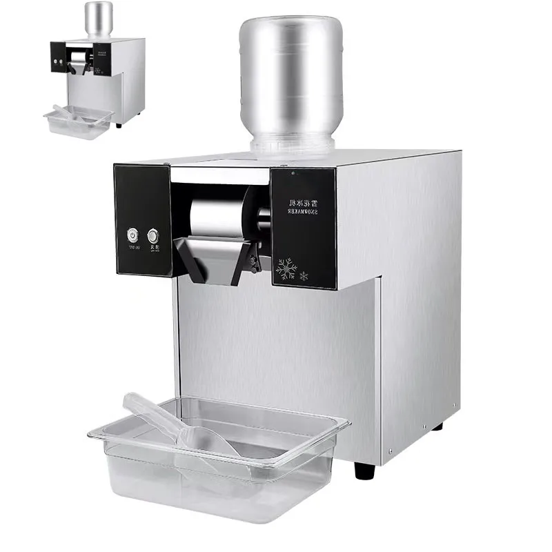 Grande potência 180kg por dia bingsu neve máquina de barbear coreia neve gelo shaver floco de neve raspada máquina de gelo