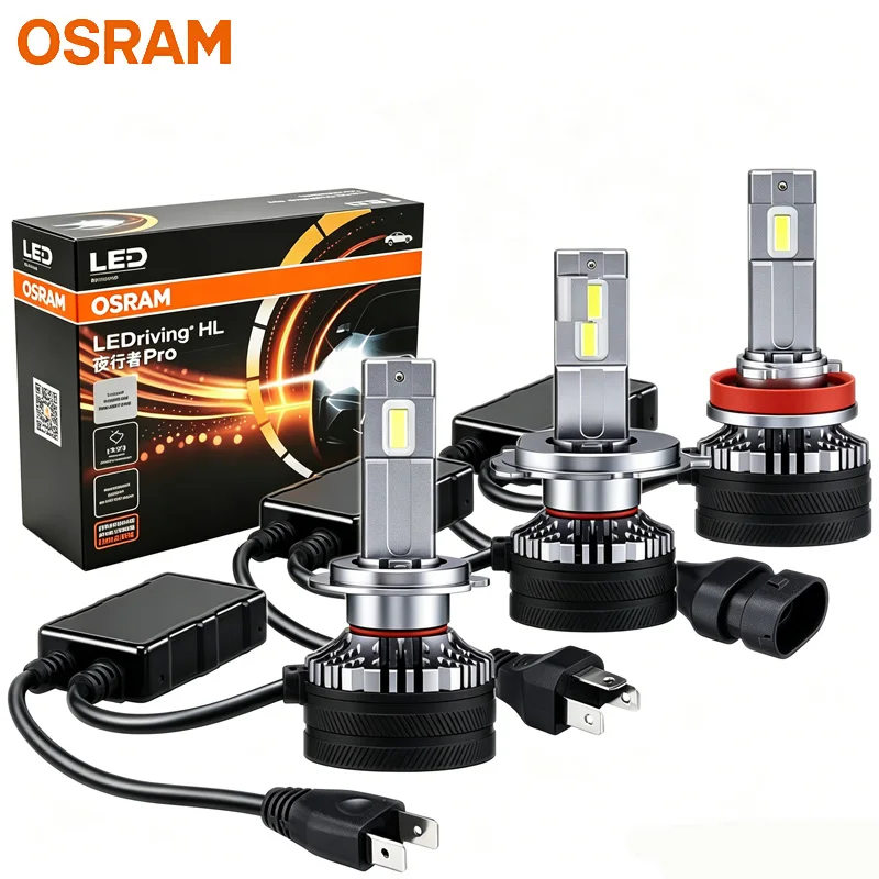 Lâmpada Automotiva Osram LEDriving HL YXZ Pro LED 12V 70W H4 H7 H11 HB3 9005 HB4 9006 HIR2 9012 Ultra Brilho Farol Alto/Baixo 2x