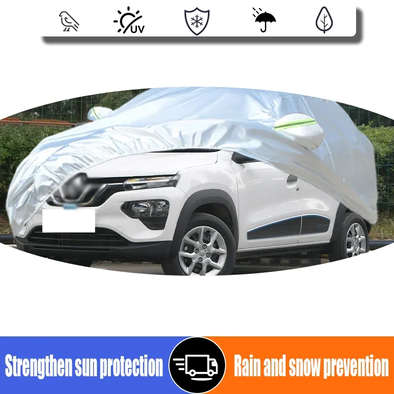 

Suitable for Renault City K-ZE outdoor protection full vehicle cover. Waterproof Oxford cloth car cover, no marks left after rai