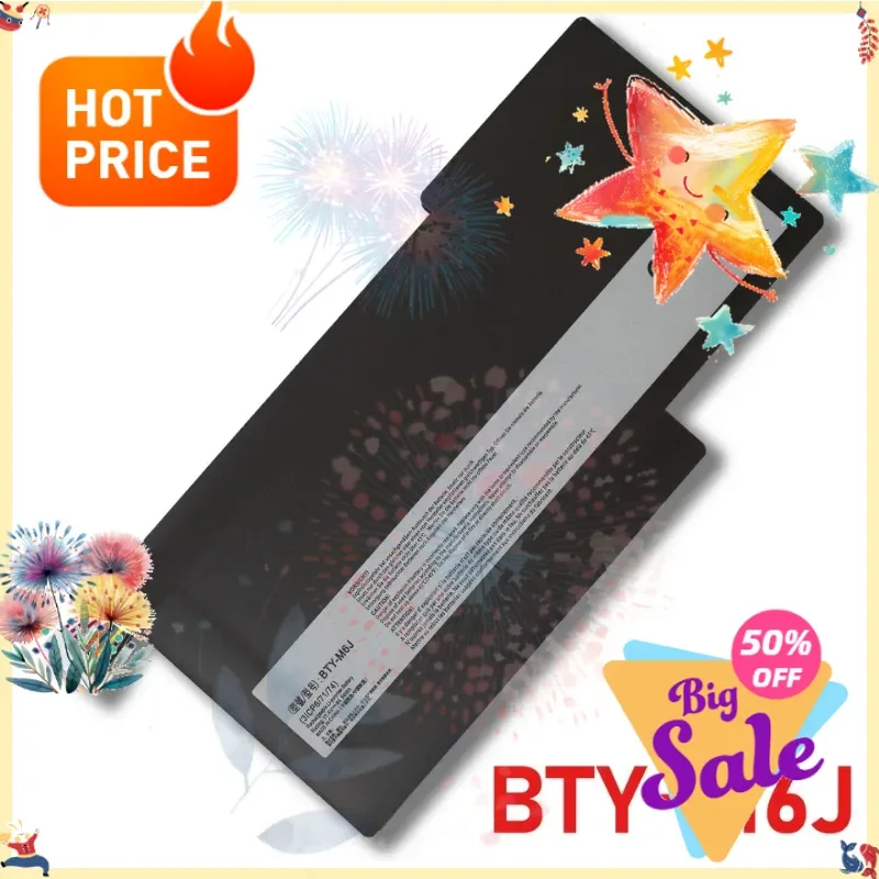 SWZY BTY-M6J Laptop Battery For MSI GF63 GS63 GF75 GS73 WF65 WF75 WP75 WS63 MS-17B4 17F1 17B3 16W1 16R3 16R1 Creator 15M 17M A9S