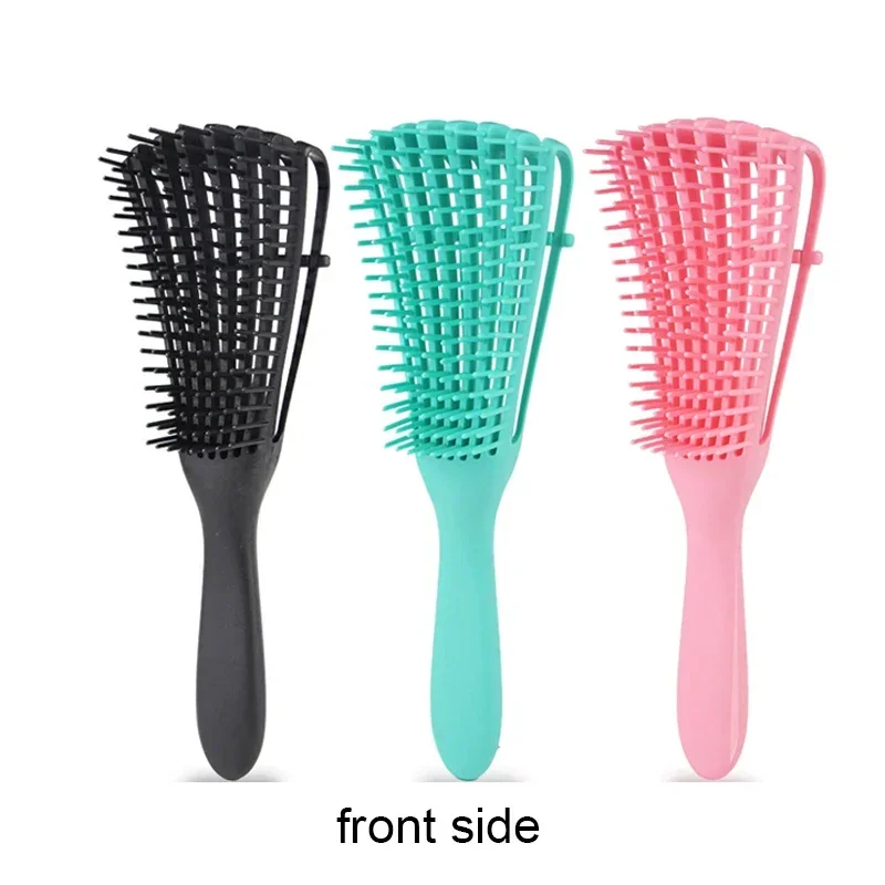 Women's Exfoliating Comb Anti-Tangling Professional Comb Scalp Massage Comb Octopus Comb, Special for Real Hair Wigs
