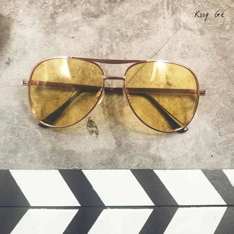 DY20Navy Admiral Borsalino Cosplay Glasses Kprusoian Kizaru Yellow Monkey Sunglasses Anime Eye Glass Halloween Costume Access XP