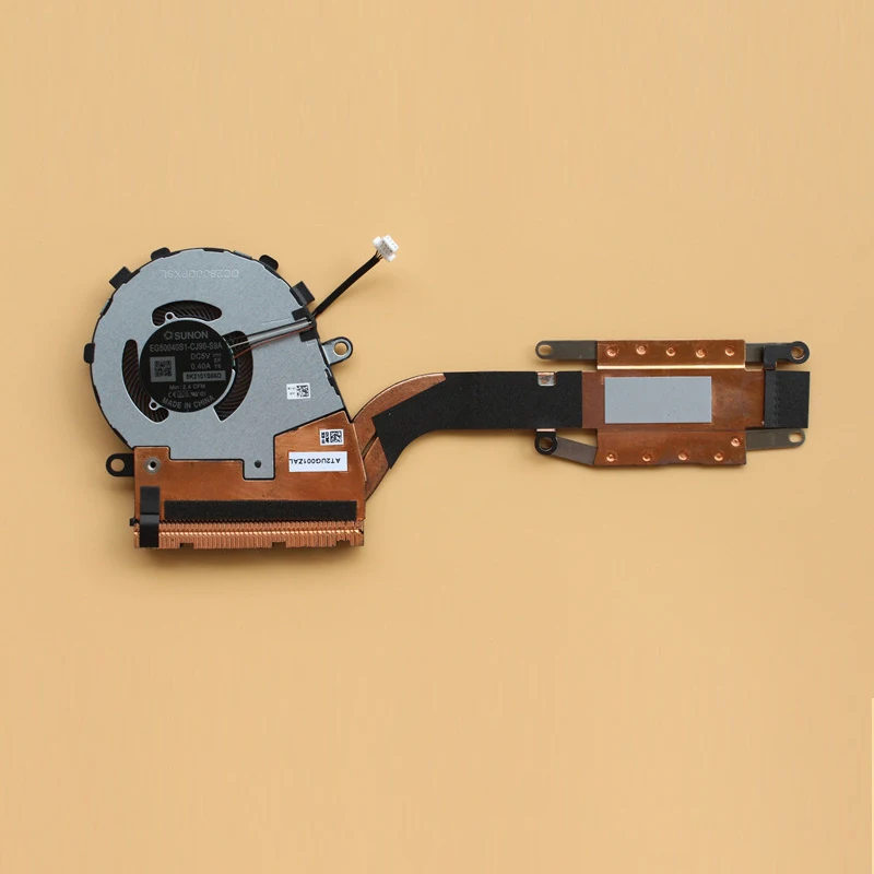 NEW ORIGINAL Laptop CPU Heatsink Cooling Fan For Dell Latitude 7410 E7410 02V3MP