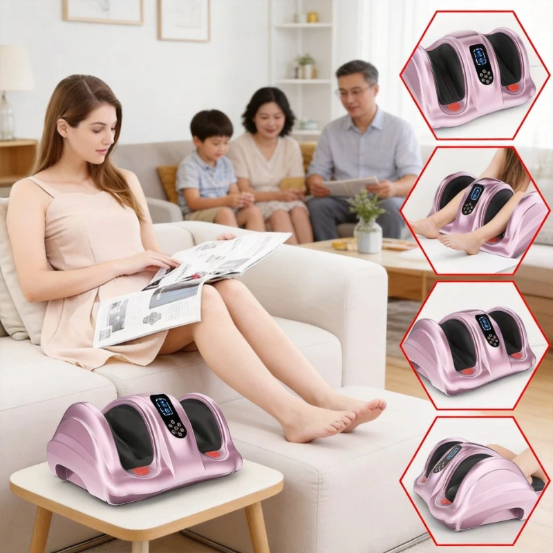 Fully Automatic Intelligent Foot Massager with Sole Kneading Function for Home Use