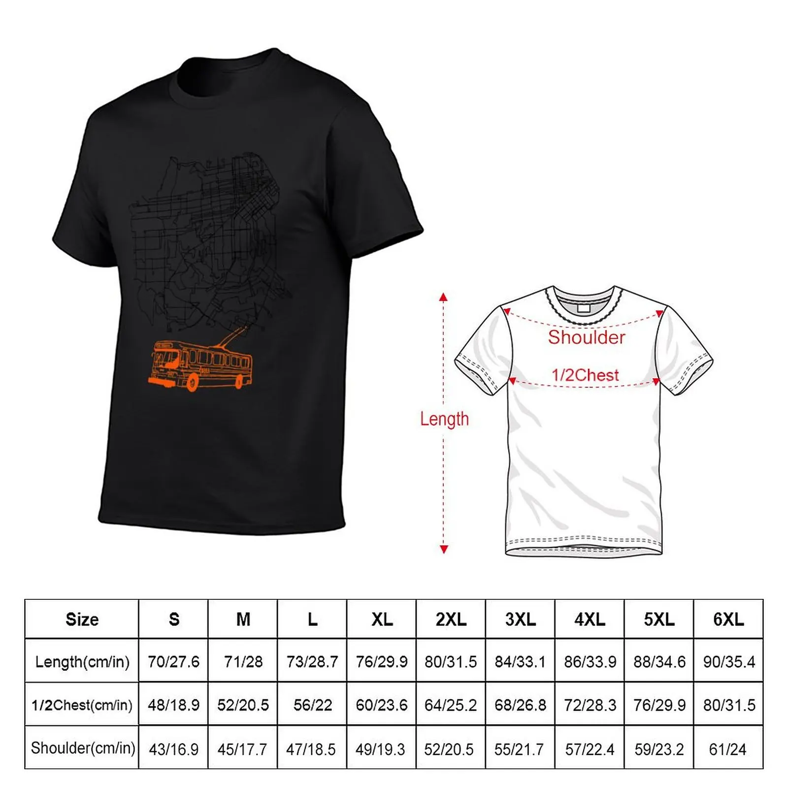 MUNI BUS T-Shirt for a boy aesthetic clothes baggy shirts korean fashion t shirts for men graphic