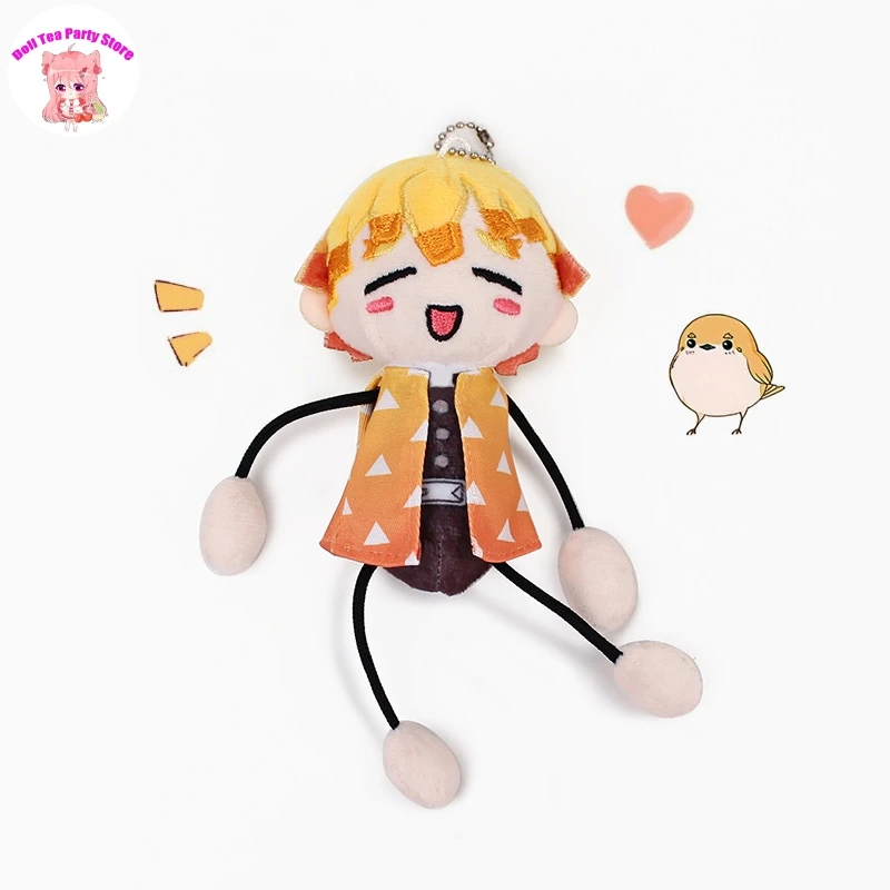 

Agatsuma Zenitsu атрибут Kawaii 10 см милый муравей кукла кулон оригинальный аниме плюшевые игрушки брелок косплей подарок