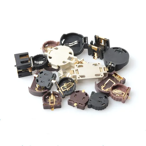 Imagen 1 del producto 10 Uds CR1220 CR1225 CR2025 CR2032 botón batería Ibuw soporte caja de almacenamiento de batería 2025 2032 organizador de batería