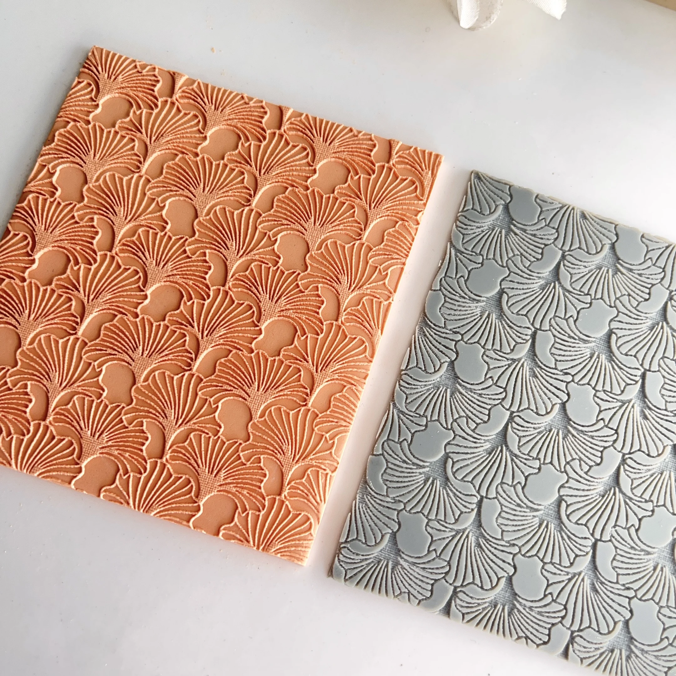 Polymer Clay Texture Sheets, Clay Texture Mat for Making Earrings Jewerly, Polymer Clay Earrings Tools Polymer Clay Earring