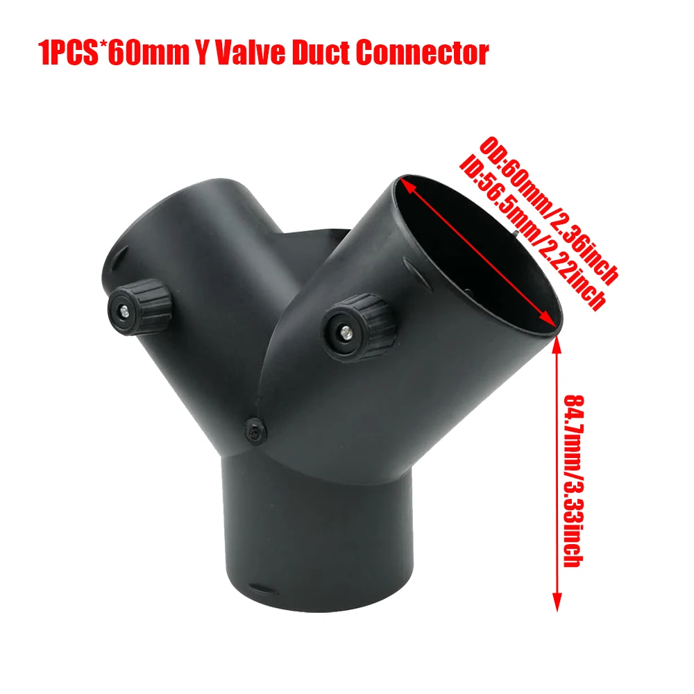 60mm Diameter 1/2M Lengte Air Diesel Heater Duct Buis Slang Uitlaat Uitlaat Joiner Connector voor Webasto Eberspaecher