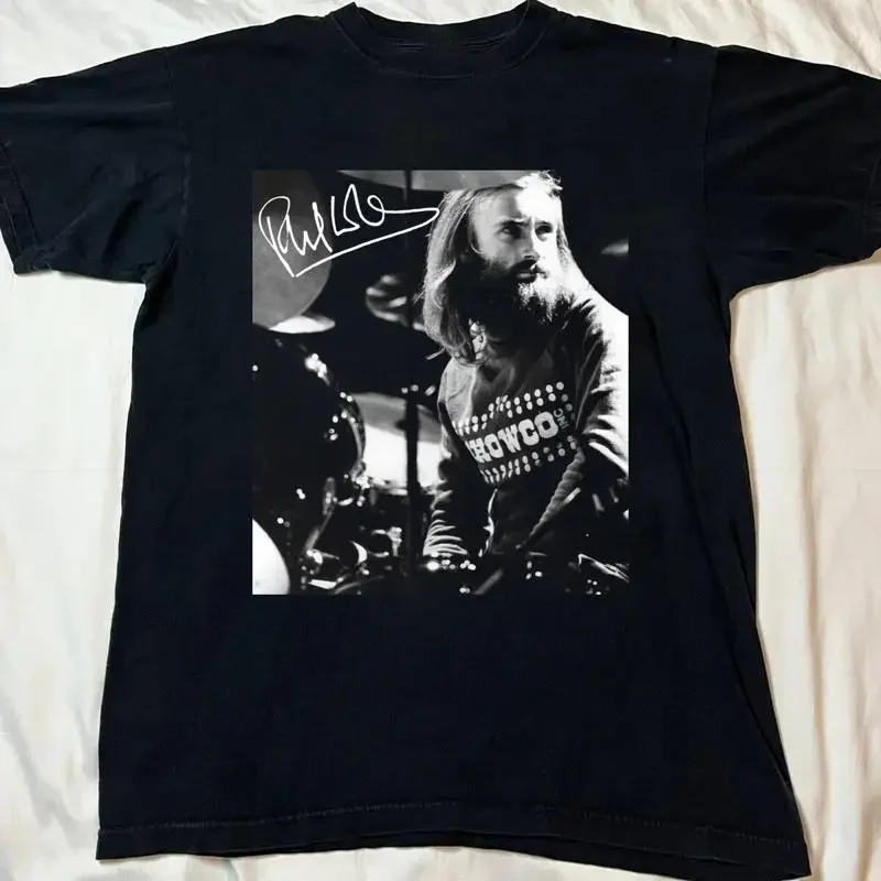 Phil Collins Poster Signature T Shirt All Size Bt223