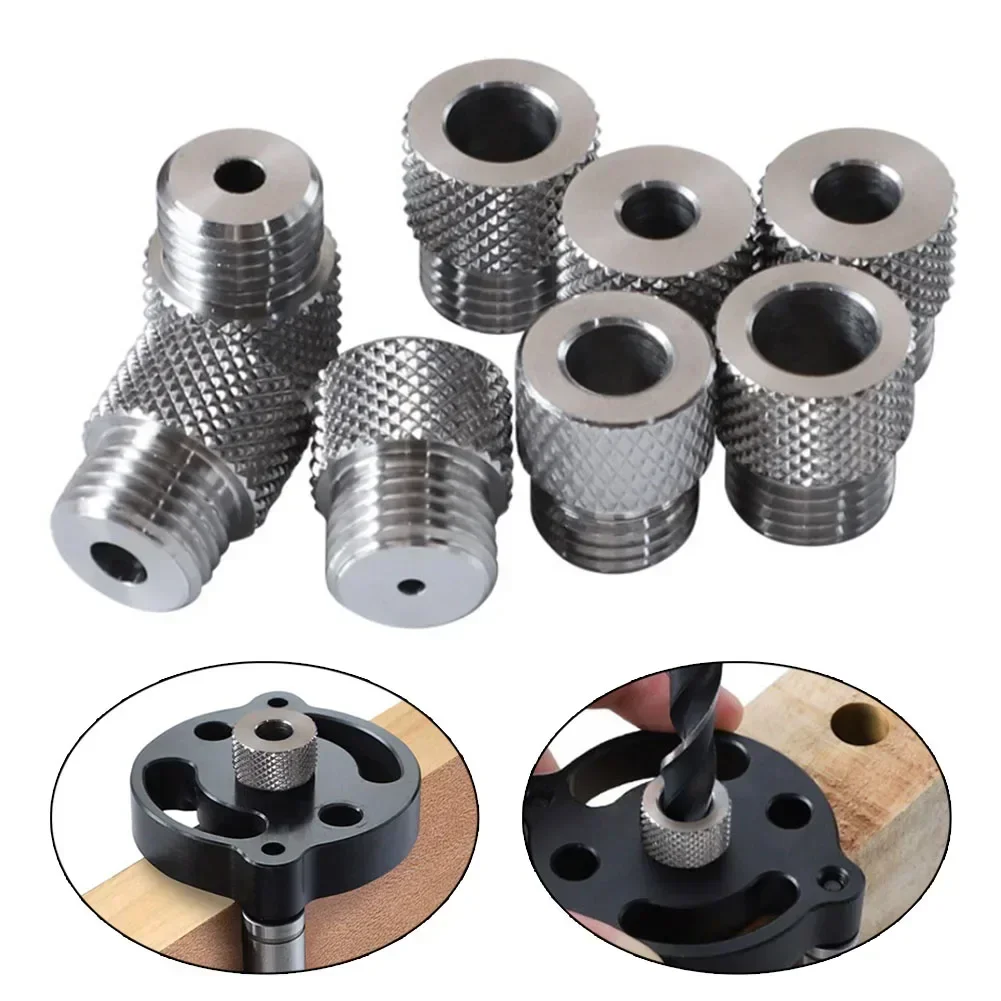 1PC 3-10mm Drill Sleeve Bushing Dowelling Jig Woodworking Hole Drill Guide Wood Dowel Hole Positioner Locator