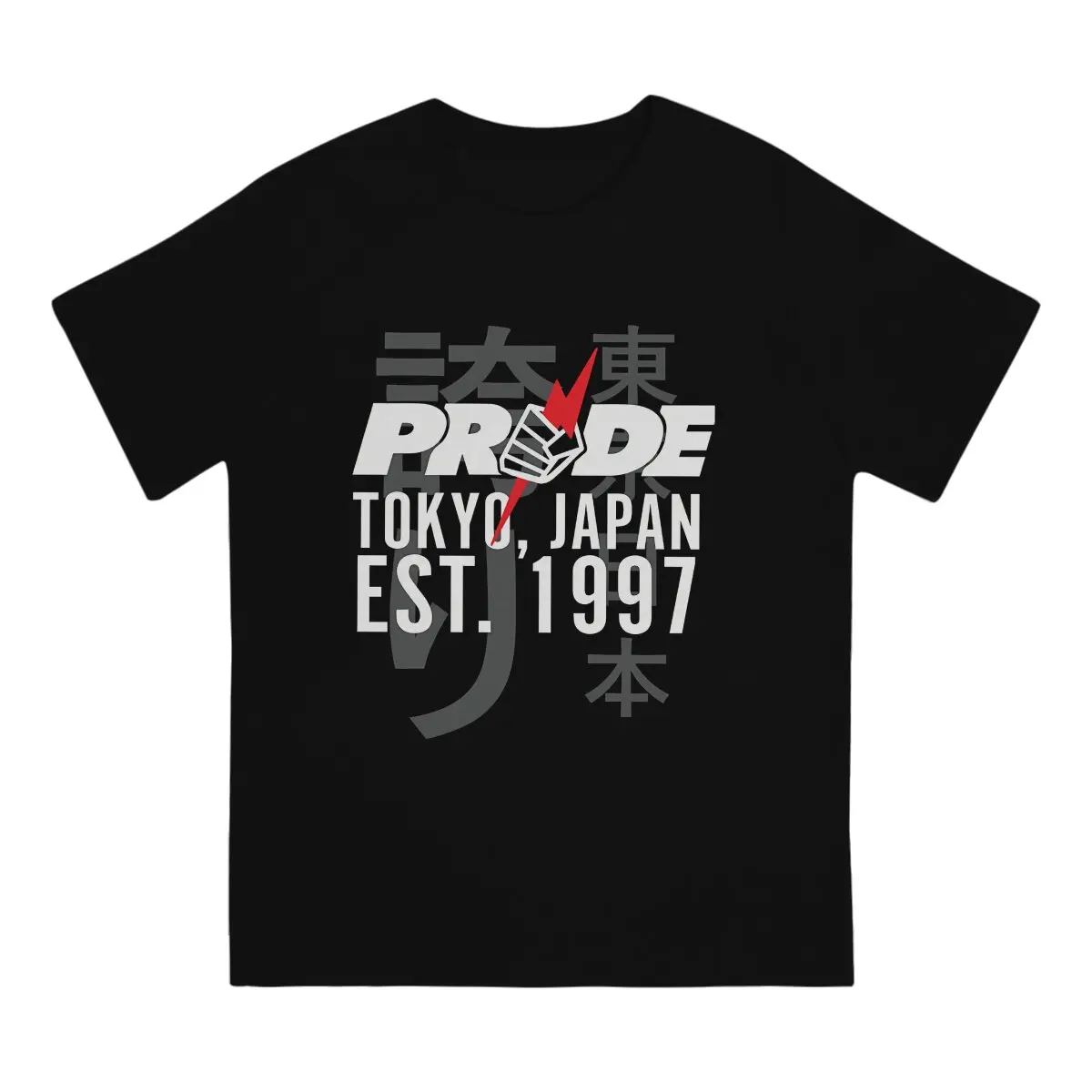 Pride FC Man TShirt Tokyo 1997 Fashion T Shirt Harajuku Streetwear New Trend