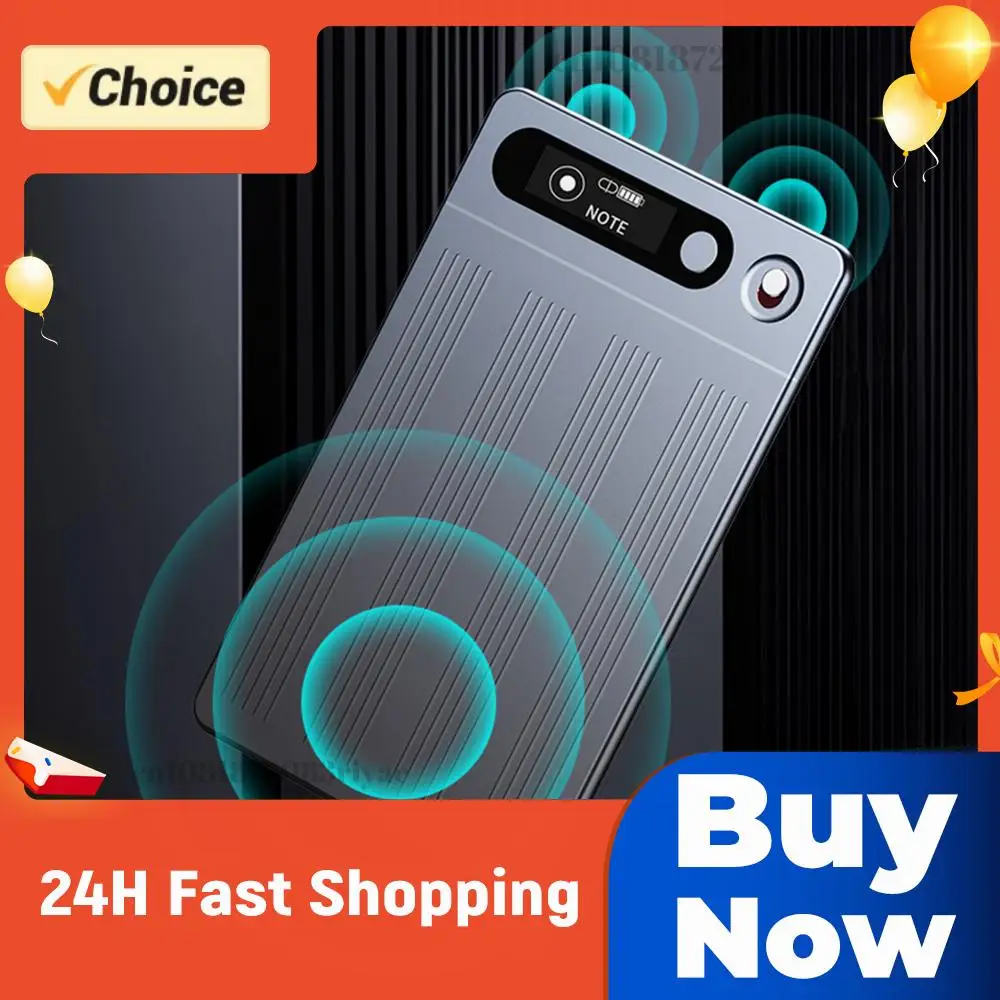 

64G AI Voice Recorder Voice To Text Recorder Transcribe & Summarization with ChatGPT Audio Dictaphone for Meetings/Calls