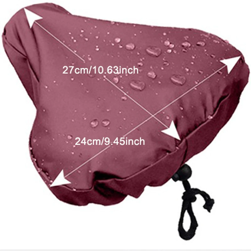 Outdoor Bicycle Seat Rain Cover Sports Cycling Bike Accessories Waterproof Saddle Rain Dust Cover UV Protection For MTB Bike image 6