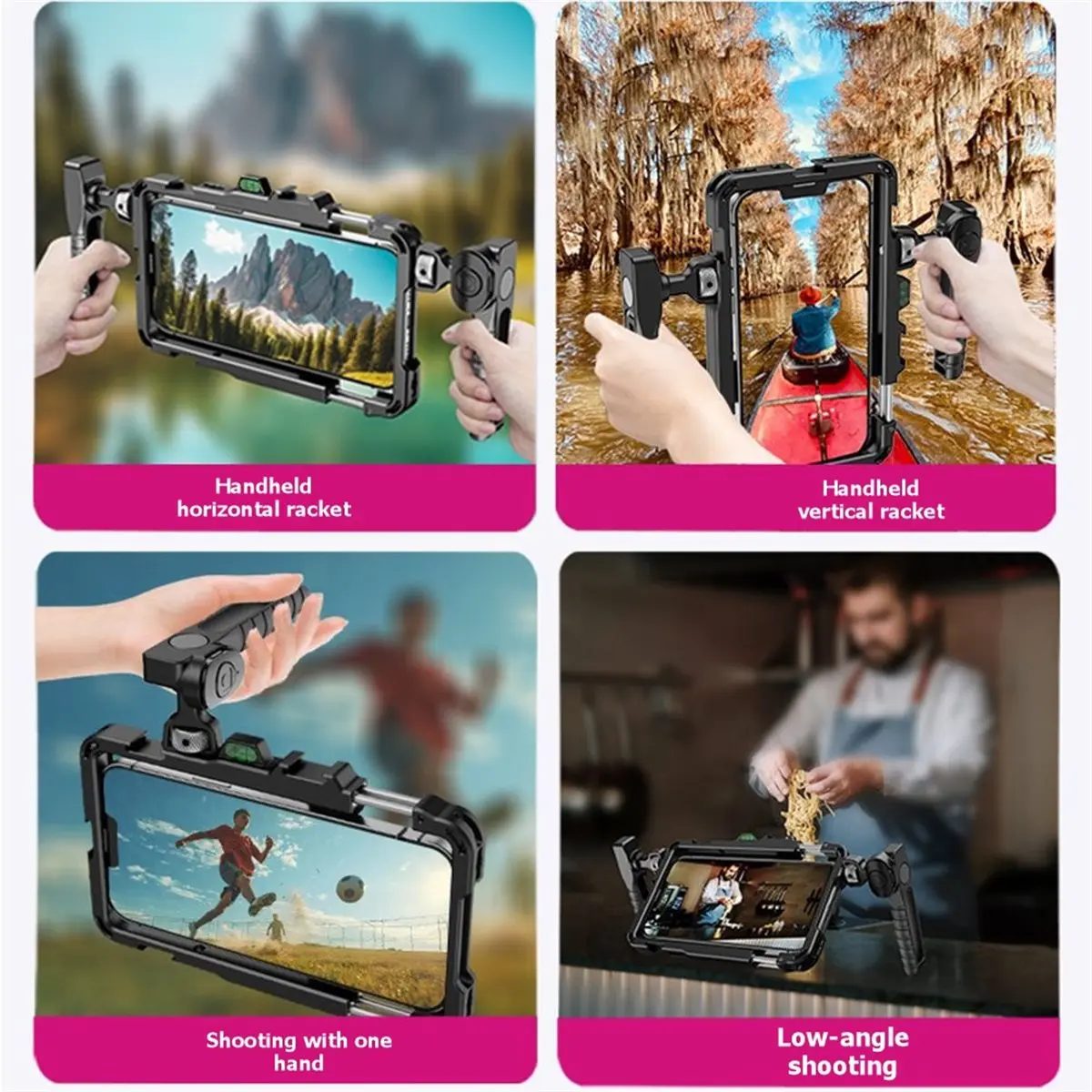 

Универсальный Bluetooth-держатель для телефона Goodidea: стабилизатор для съемки, прямых трансляций и видеоблогов с уровнем для выравнивания