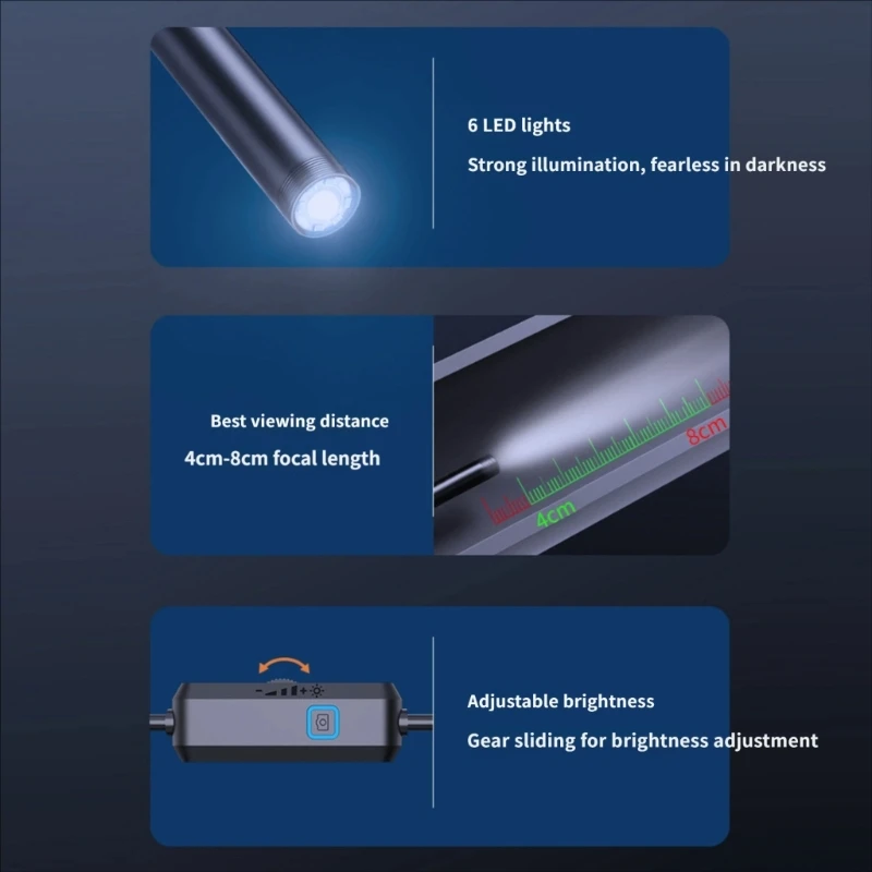 Drain Line Endoscope Camera with Phone Display and 5m Cable Review