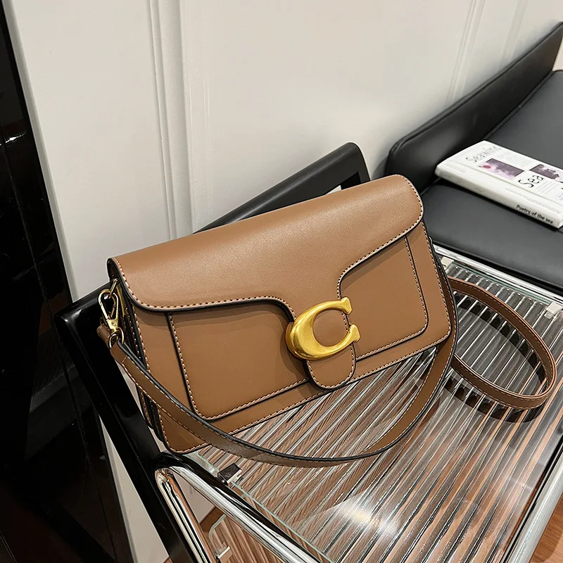 

Женская маленькая квадратная сумка с клапаном, 2025 г., кошелек под мышками с 2 ремнями и двойными отделениями, трансформируемая сумка через плечо