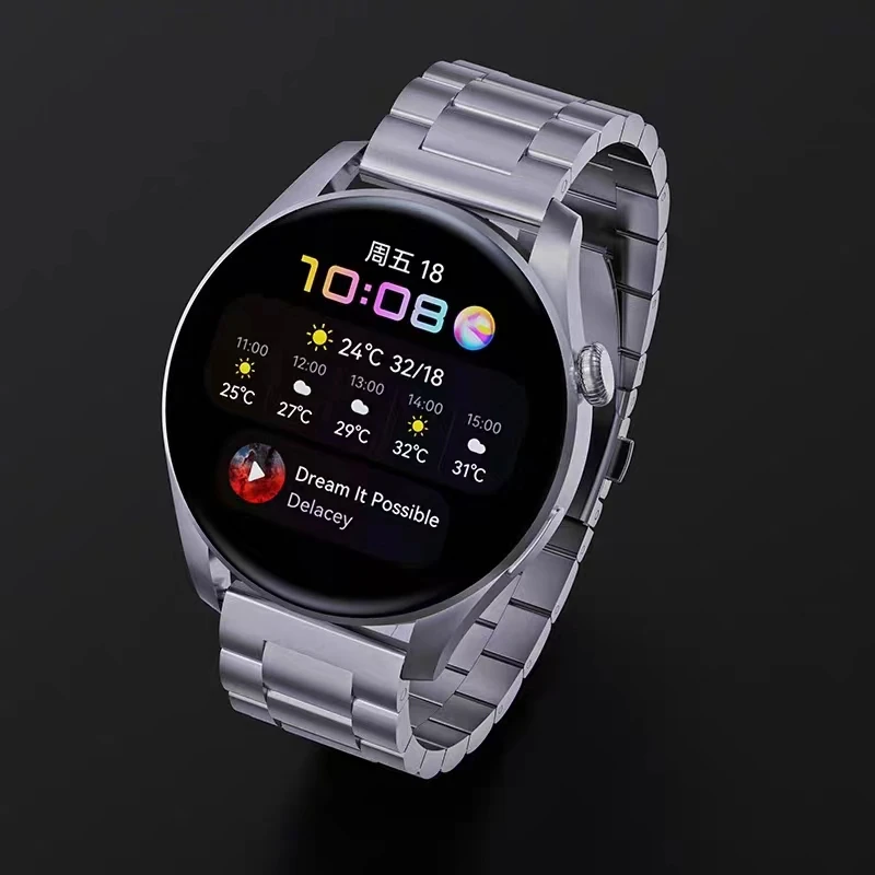 22mm 20mm Titanium alloy band for Samsung Galaxy watch 7 6 5 Amazfit Balance 2 High end wristband for Huawei watch 5 GT4/5 46mm
