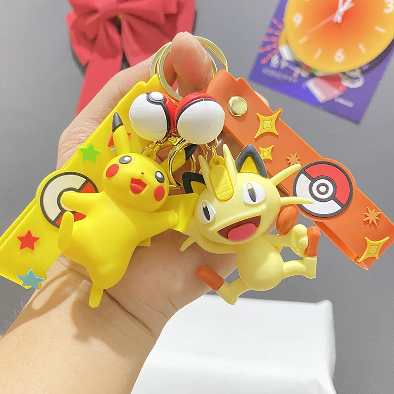 アニメピカチュウプリンクリエイティブおもちゃ人形キーホルダーペンダント Gengar かわいい 5 センチメートルカップルブック包装装飾ホリデーギフト