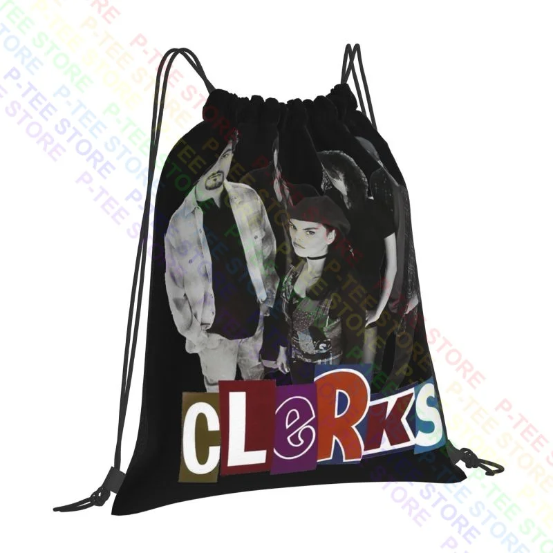 Clerks Dante And Randal Kevin Smith Jay Silent Bob Drawstring Bags Gym Bag Fashion Creative Eco Friendly Bags For Travel