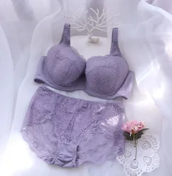 Womens Sexy Lingerie Push Up Bra Lace Bra And Panty Set Comfortable B C D D F 34 36 38 40 42 44 46 48 Lace Lingerie Full Set