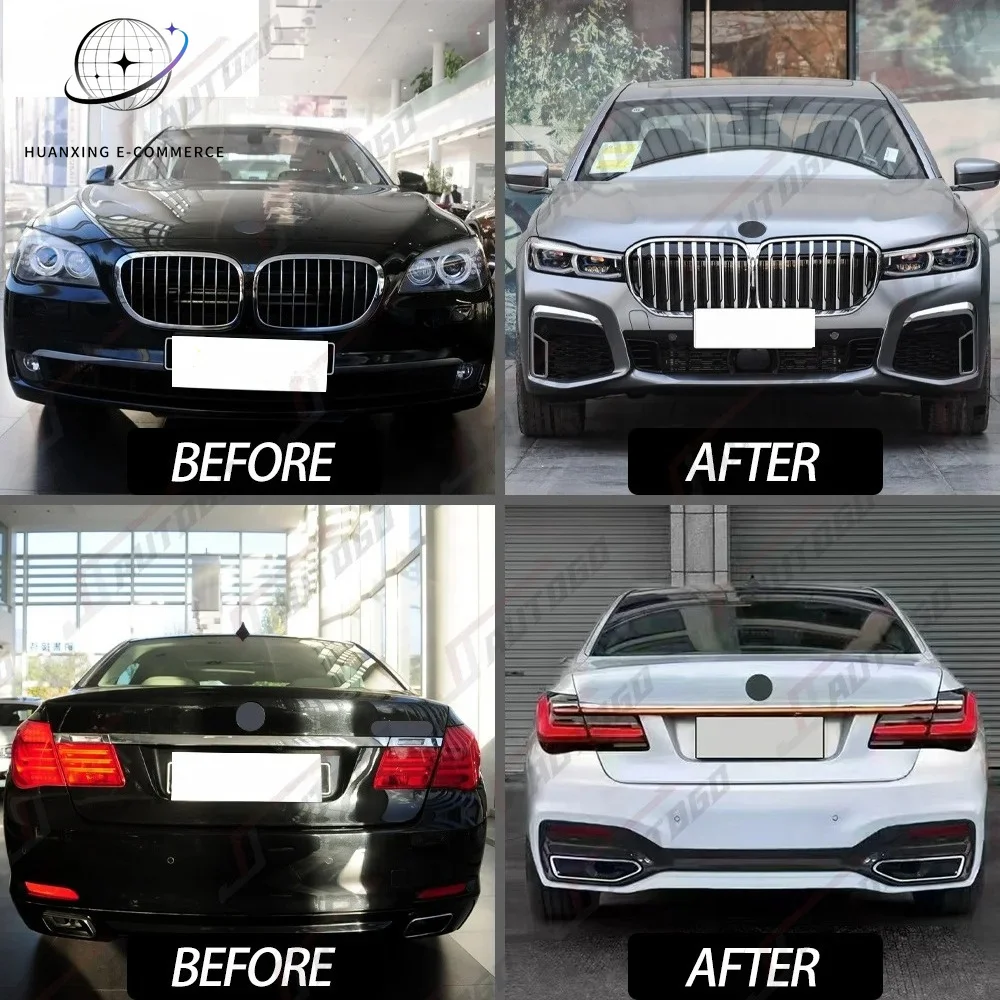 Factory Direct SaleFacelift Refit Body Kit for BMW 7 F02 2006 2007 2008 2009 2010 2011 2012 2013 2014 2015 2016 Upgrade to 2019