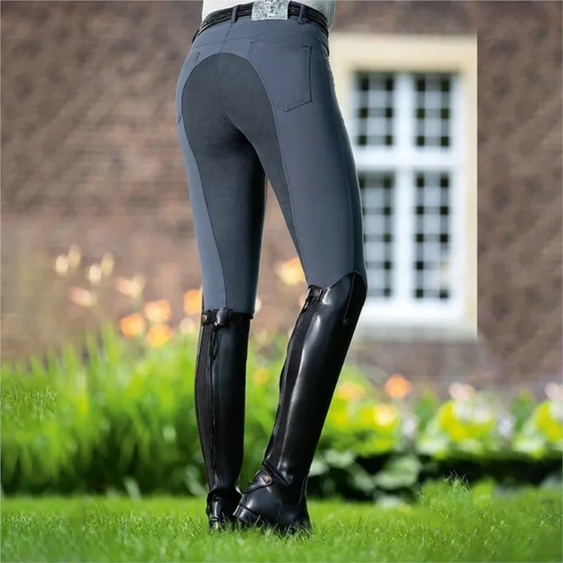 승마바지 Casual Equestrian Breeches Women's Casual Tight Stretch Equestrian Pants