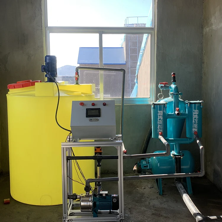 Single Channel Agricultural Water Fertilizer Machine Simple Manual Operation Efficient Fertilizer Spreader